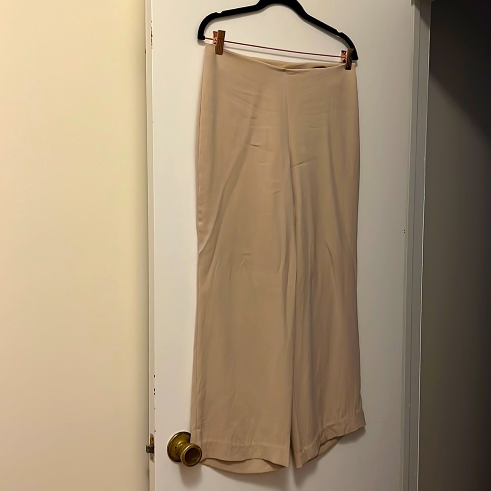 Eileen Fisher beige dress pants